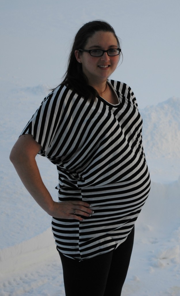 View A one size larger as maternity View A one size larger as maternity