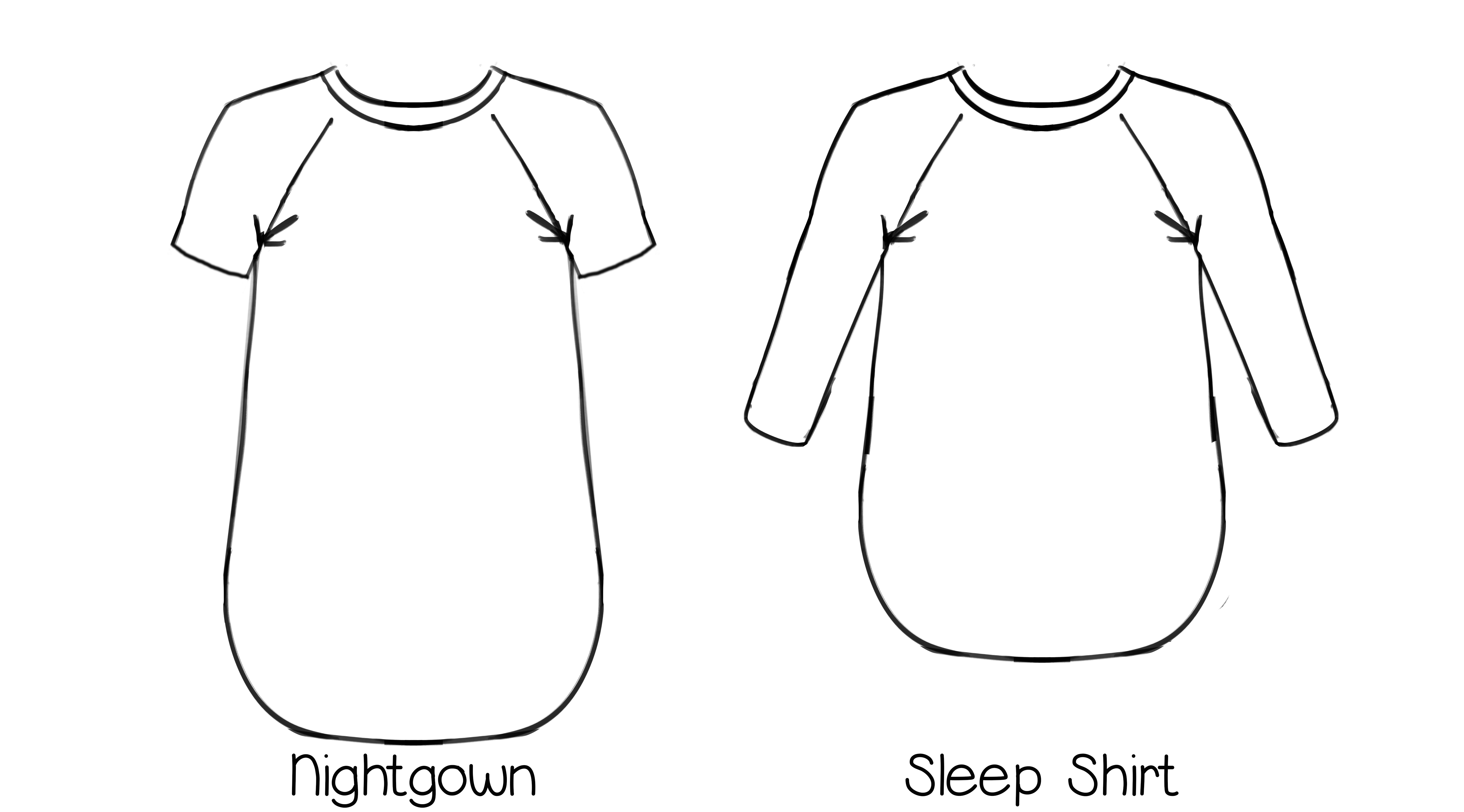 Callie's Nightgown ☀ Nightshirt (XS-5X ...