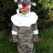 Free SVEN Inspired Reindeer Costume Tutorial & Pattern Pieces. #frozen #Halloween #dressup #diy #eymm #free