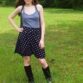 #EYMM #DIY Capsule Skirt for girls & dolls NB-18 Tween www.eymm.com