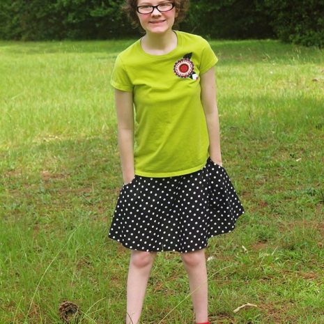 #EYMM #DIY Capsule Skirt for girls & dolls NB-18 Tween www.eymm.com