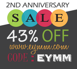 #EYMM #DIY Sewing Pattern Sale!  Save 43% through 8/3/2015 www.eymm.com