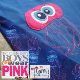 Pink Jellyfish Parker Tee for my Boy
